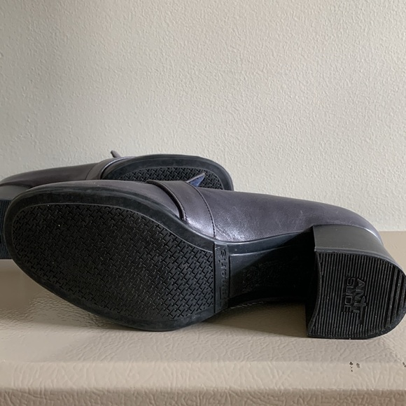 TAMARIS Loafers 2 in Heel Navy Blue Size 37 (6.5/7) - Picture 6 of 13